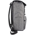 Grey Melange - Side - Clique Melange Backpack