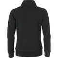 Black - Back - Clique Womens-Ladies Classic Full Zip Sweatshirt