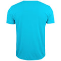 Turquoise - Back - Clique Unisex Adult Basic Knitted V Neck T-Shirt