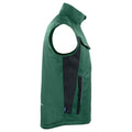 Forest Green - Side - Projob Mens Padded Gilet