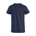 Dark Navy - Back - Clique Childrens-Kids Basic T-Shirt