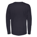 Navy - Back - Cottover Mens Long-Sleeved T-Shirt