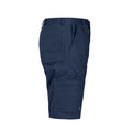 Navy - Side - Projob Mens Cargo Shorts