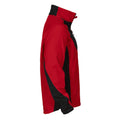 Red - Side - Projob Mens Soft Shell Jacket