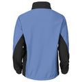 Sky Blue - Back - Projob Mens Soft Shell Jacket