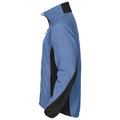 Sky Blue - Side - Projob Mens Soft Shell Jacket