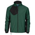 Forest Green - Front - Projob Mens Soft Shell Jacket