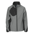 Stone - Front - Projob Womens-Ladies Soft Shell Jacket