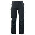 Black - Front - Projob Mens Cargo Trousers