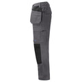 Grey - Lifestyle - Projob Mens 5530 Contrast Panel Cargo Trousers