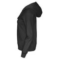 Black - Side - Cottover Womens-Ladies Full Zip Hoodie