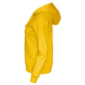 Yellow - Lifestyle - Cottover Womens-Ladies Full Zip Hoodie