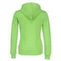 Green - Back - Cottover Womens-Ladies Full Zip Hoodie