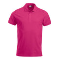 Bright Cerise - Front - Clique Mens Classic Lincoln Polo Shirt