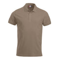 Caffe Latte - Front - Clique Mens Classic Lincoln Polo Shirt