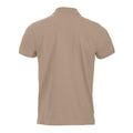 Caffe Latte - Back - Clique Mens Classic Lincoln Polo Shirt