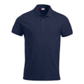 Dark Navy - Front - Clique Mens Classic Lincoln Polo Shirt