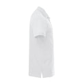 White - Back - Clique Mens Classic Lincoln Polo Shirt