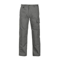 Stone - Front - Projob Mens Cargo Trousers