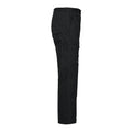 Black - Side - Projob Mens Cargo Trousers