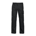 Black - Front - Projob Mens Cargo Trousers