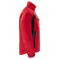 Red - Side - Projob Mens Service Jacket