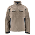 Khaki - Front - Projob Mens Service Jacket