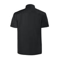 Black - Back - Projob Mens Short-Sleeved Formal Shirt