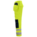 Yellow-Black - Lifestyle - Projob Mens High-Vis Trousers