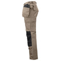 Khaki Brown - Lifestyle - Projob Mens Cargo Trousers