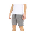 Black-White-Light Brown - Side - Brave Soul Mens Prince Of Wales Check Shorts