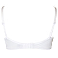 White - Back - Marlon Womens-Ladies Sarah Lace Underwired Bra