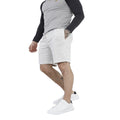 Ecru Marl - Front - Brave Soul Mens Elasticated Shorts