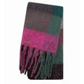 Mulled Wine - Back - Weird Fish Austell Checked Eco Friendly Scarf