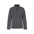 Frost Grey - Front - Weird Fish Mens Shorling Stripe Macaroni Quarter Zip Jumper