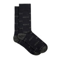 Grey - Lifestyle - Weird Fish Mens Ronan Bone Socks (Pack of 3)