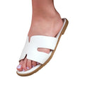 White - Front - Where's That From Womens-Ladies Mae Instep Strap Wide Sandals