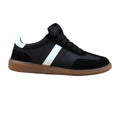 Black - Front - Where's That From Womens-Ladies Pace Contrast Panel Gum Sole Lace Up Trainers