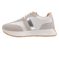 White-Silver - Lifestyle - Where's That From Womens-Ladies Pulse Running Trainers