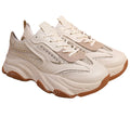 Cream - Back - Where's That From Womens-Ladies Groove Diamante Chunky Trainers