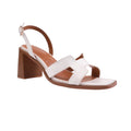 White - Front - Where's That From Womens-Ladies Stylite Block Heel Sandals