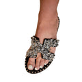 Black - Side - Where's That From Womens-Ladies Gleti Sparkle Diamante Sandals