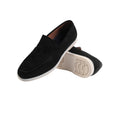 Black - Lifestyle - Where's That From Mens Danny Suede Slip-on Loafers