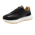 Black - Side - Where's That From Womens-Ladies Metro Suede Running Trainers