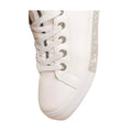 White - Side - Where's That From Womens-Ladies Splendor Crystal Trim Trainers