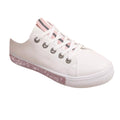 Pink - Front - Where's That From Womens-Ladies Splendor Crystal Trim Trainers