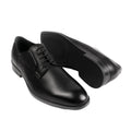 Black - Lifestyle - Where's That From Mens PU Lace Up Derby Shoes