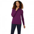 Front - Maine Womens/Ladies Cable Soft Turtle Neck Jumper