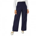 Front - Maine Womens/Ladies Ponte Wide Leg Trousers