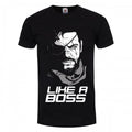 Front - Grindstore Mens Like A Boss T-Shirt